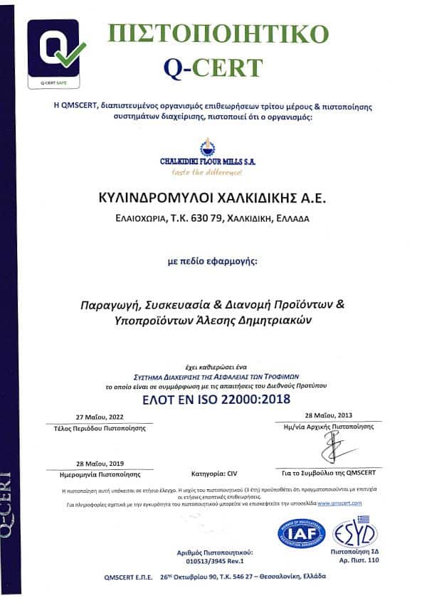 CERTIFICATE_GR_CFM_ISO_22000_R1